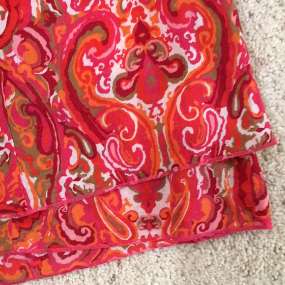 TOMMY HILFIGER PINK PRINT DRESS - Picture 4 of 7